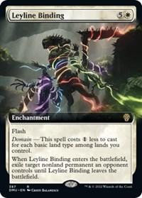 Leyline Binding (Extended Art) - Dominaria United - Magic: The Gathering card