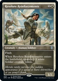 Resolute Reinforcements (Promo Pack: Dominaria United)