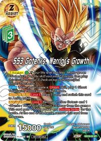 SS3 Gotenks, Warrior's Growth (ZENKAI Celebration Pack) card art