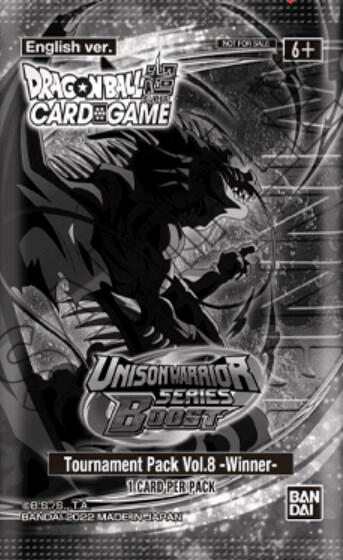 ドラゴンボールカード　unison warrior vol.8 winner Unison Warrior Series Tournament Pack Vol. 8 (Winner) - Promotion
