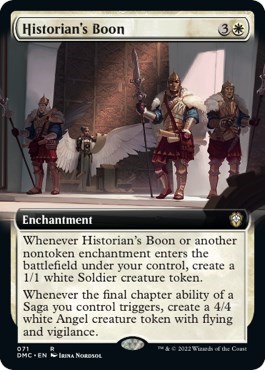 Historian's Boon (Extended Art)
