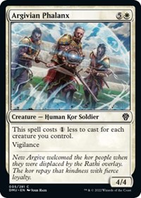 Argivian Phalanx - Dominaria United - Magic: The Gathering card