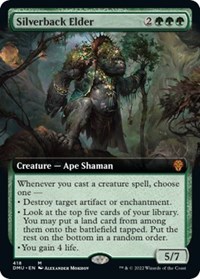 Silverback Elder (Extended Art) - Dominaria United - Magic: The Gathering card