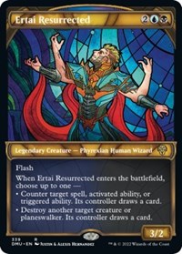 Ertai Resurrected (Textured Foil) - Dominaria United - Magic: The Gathering card