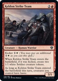 Keldon Strike Team - Dominaria United - Magic: The Gathering card
