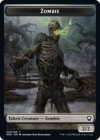 Zombie Token (Commander: Dominaria United)