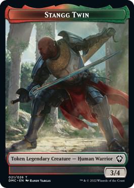 Stangg Twin Token - Commander: Dominaria United - Magic: The