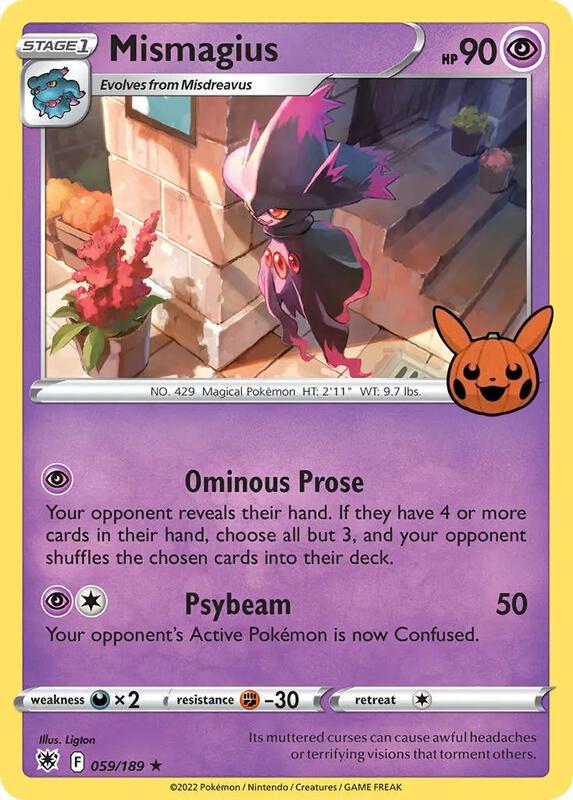 Mismagius 059/189 from Trick or Trade BOOster Bundle