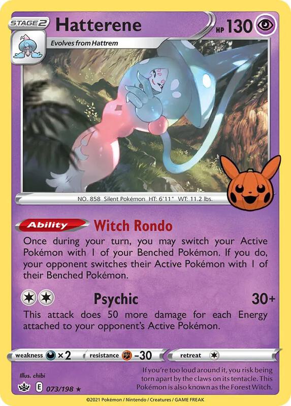 Hatterene 073/198 from Trick or Trade BOOster Bundle