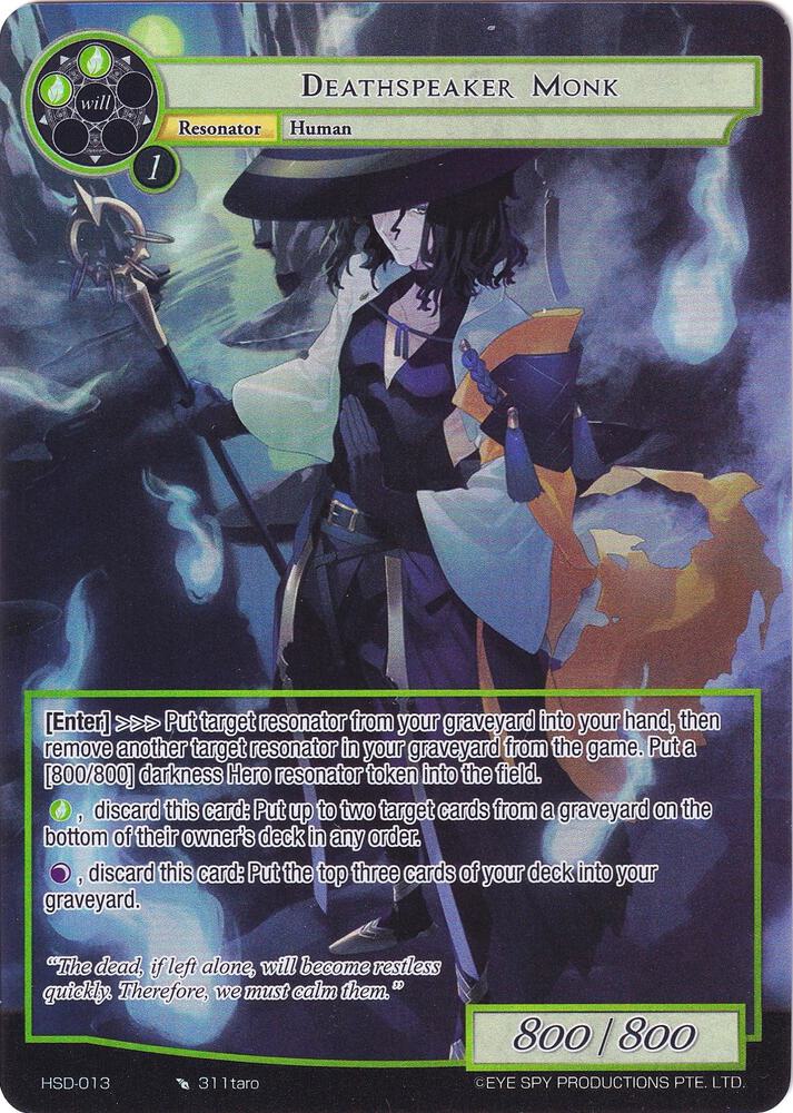Deathspeaker Monk (Full Art)