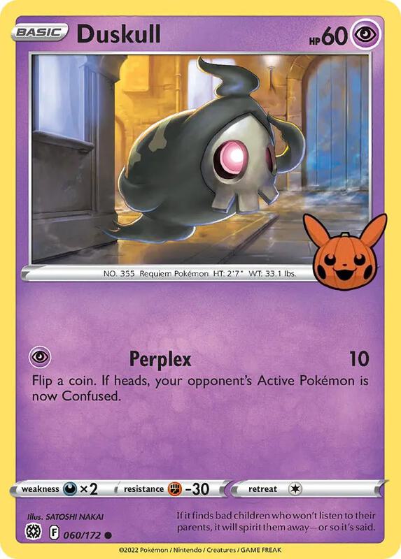 Duskull 060/172 from Trick or Trade BOOster Bundle