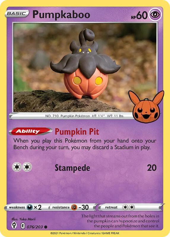 Pumpkaboo 076/203 from Trick or Trade BOOster Bundle