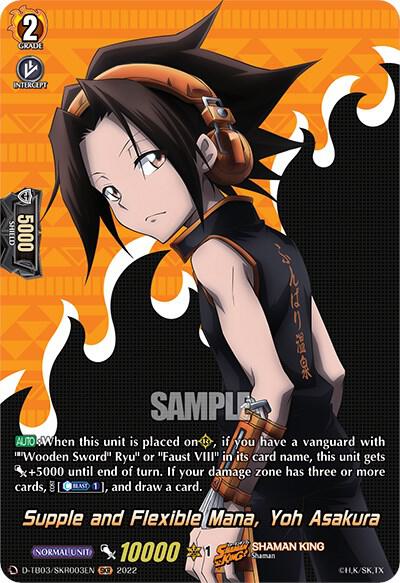 Supple and Flexible Mana, Yoh Asakura (SKR)