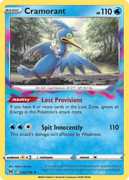 Cramorant - SWSH11: Lost Origin - Pokemon - TCGplayer.com