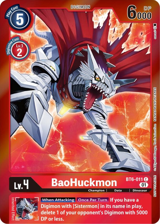 BaoHuckmon Event Pack 3 digimon card