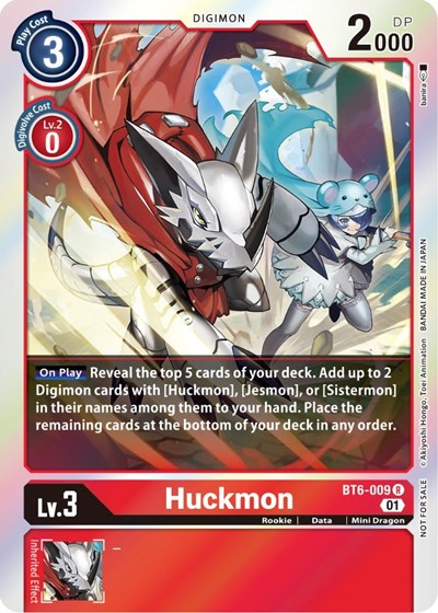 Huckmon (Event Pack 3) Double Diamond card price