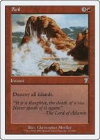 MTG 第7版　沸騰/Boil 英語版　foil FOIL MTG Boil 7th Edition 7ED English NM | eBay
