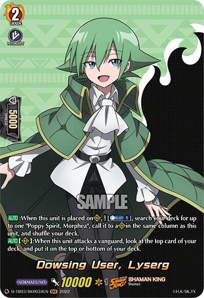 Dowsing User, Lyserg (SKR)