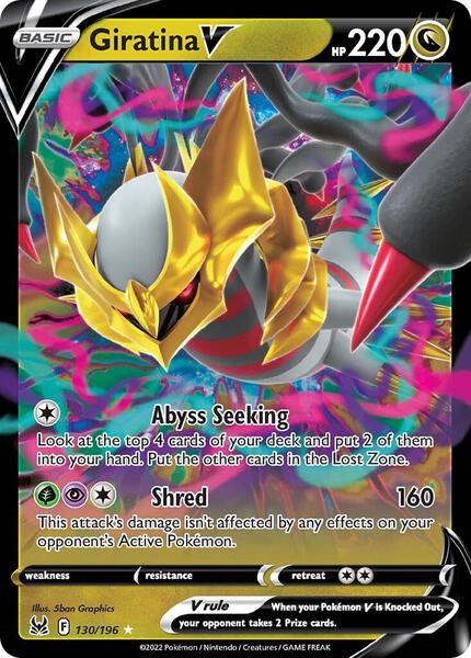 Giratina V - SWSH11: Lost Origin - Pokemon - TCGplayer.com