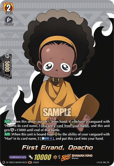 First Errand, Opacho (SKR)