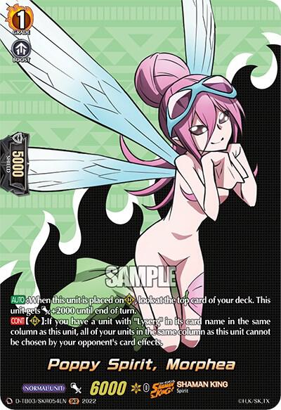 Poppy spirit, Morphea (SKR)