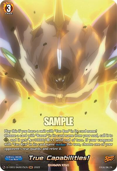 True Capabilities! (SKR)