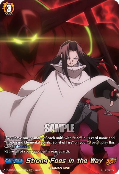 Strong Foes in the Way (SKR)
