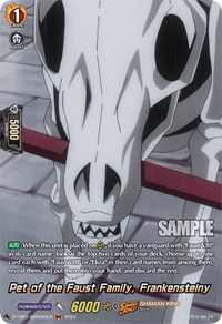 Pet of the Faust Family, Frankensteiny (SKR)