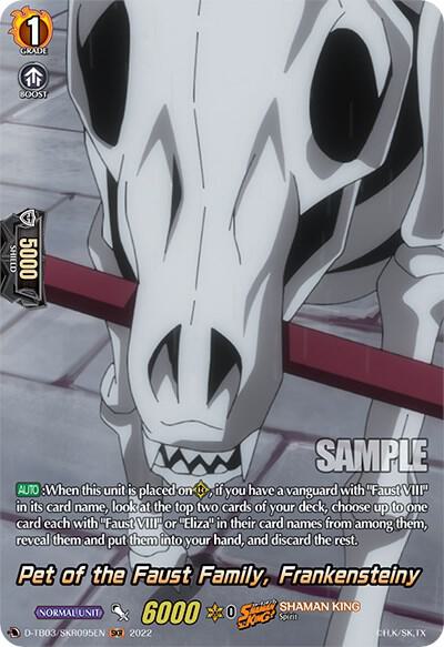 Pet of the Faust Family, Frankensteiny (SKR)