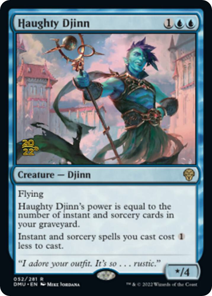 Haughty Djinn #52s — Dominaria United Promos