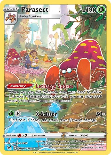 Parasect - SWSH11: Lost Origin Trainer Gallery - Pokemon