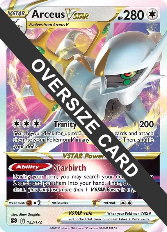 Arceus VSTAR 123/172 from Jumbo Cards
