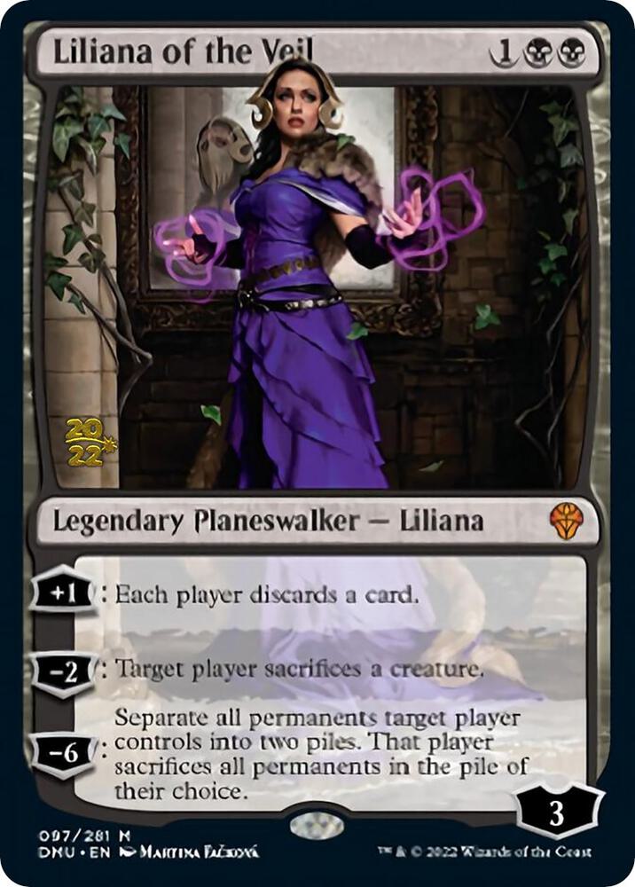Liliana of the Veil #97s — Dominaria United Promos