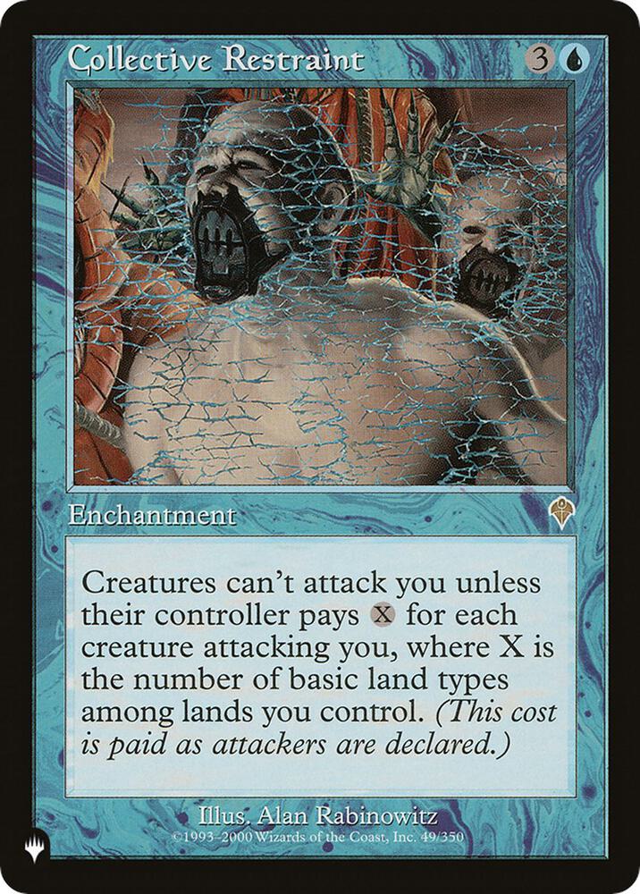 Collective Restraint - The List Reprints - Magic: The Gathering