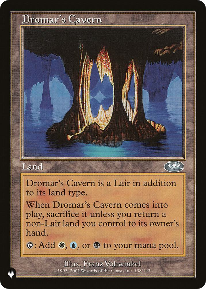 Dromar's Cavern #PLS-138 — The List