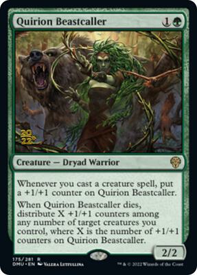 Quirion Beastcaller #175 – Prerelease Cards (Rare)