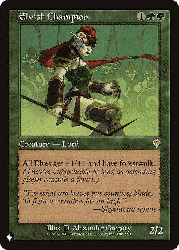 Elvish Champion - The List Reprints - Magic: The Gathering