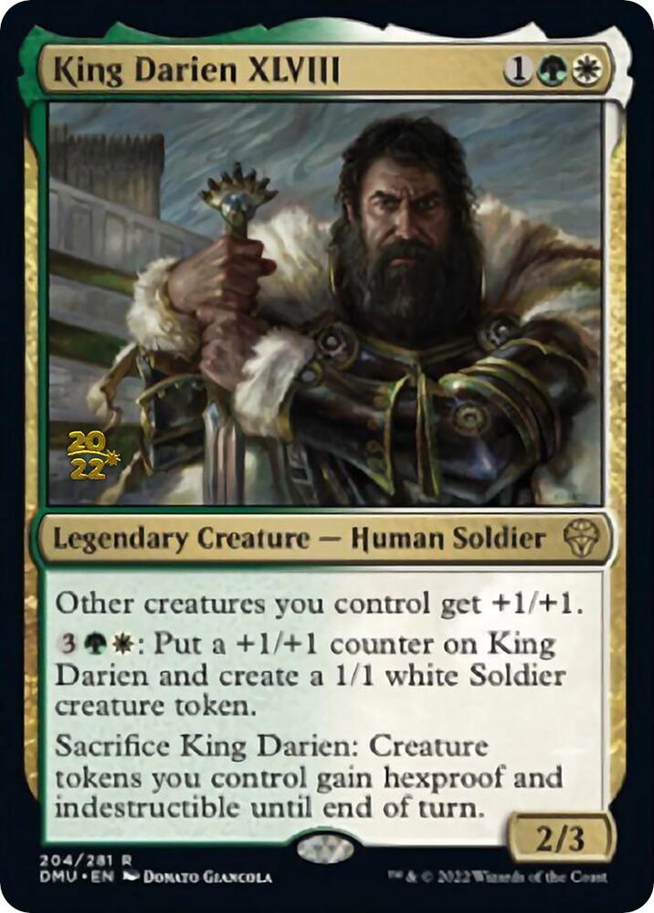 King Darien XLVIII #204s — Dominaria United Promos