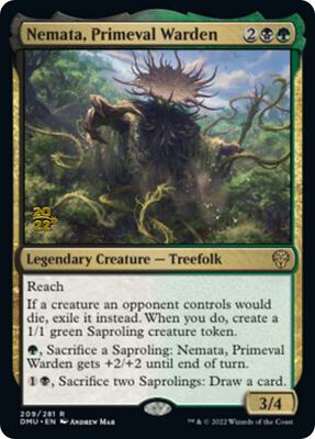 Nemata, Primeval Warden #209 – Prerelease Cards (Rare)