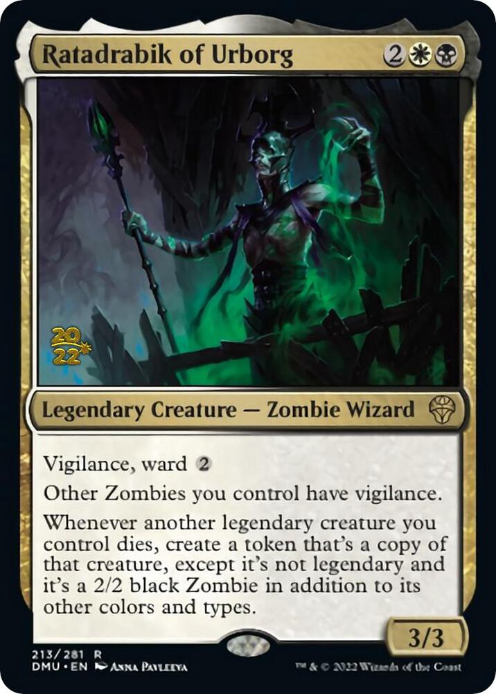 Ratadrabik of Urborg #213s — Dominaria United Promos