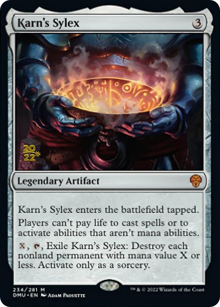 Karn's Sylex #234s — Dominaria United Promos