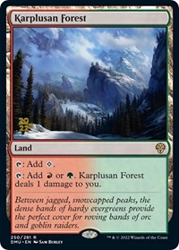 Karplusan Forest (Prerelease Cards)