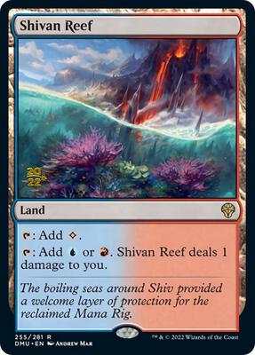 Shivan Reef #255 – Prerelease Cards (Rare)