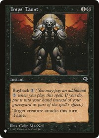 Imps' Taunt (The List Reprints)