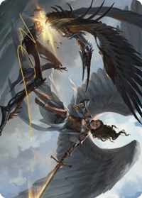 Destroy Evil Art Card (Gold-Stamped Signature)