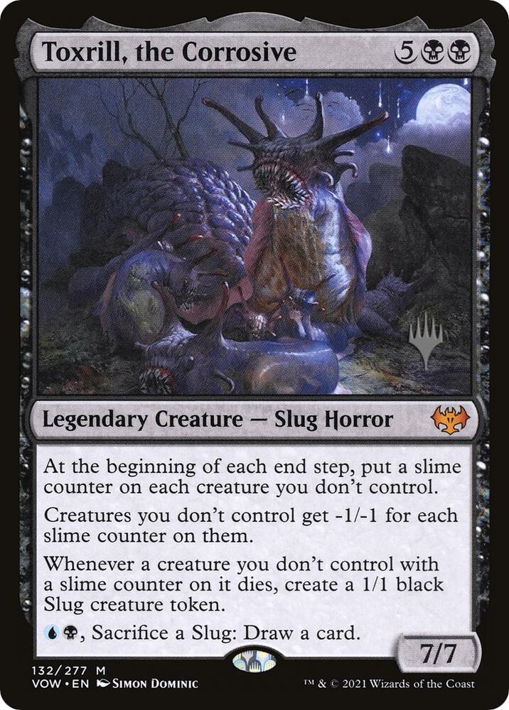 mtg mud 特殊土地セット　ゴリる Toxrill, the Corrosive - Promo Pack: Dominaria United - Magic: The