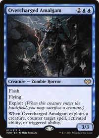 Overcharged Amalgam - Promo Pack: Dominaria United - Magic: The Gathering card