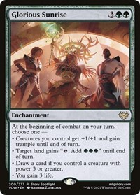 Glorious Sunrise (Promo Pack: Dominaria United)