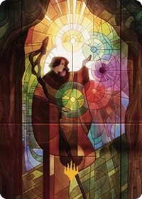 Jodah, the Unifier Art Card (Gold-Stamped Signature)