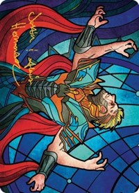 Ertai Resurrected Art Card (70/81) (Gold-Stamped Signature)